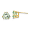 14k Trillion Gemstone Earrings