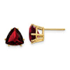 14k Trillion Gemstone Earrings
