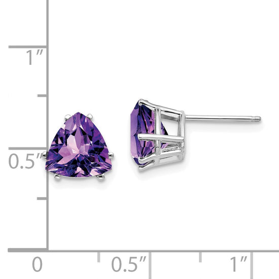 14k Trillion Gemstone Earrings