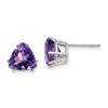 14k Trillion Gemstone Earrings
