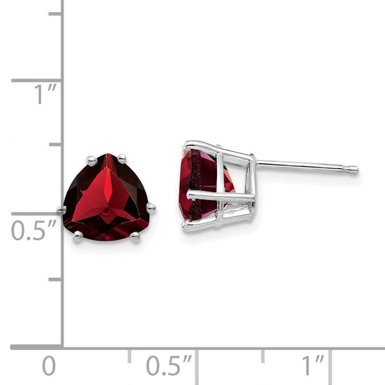 14k Trillion Gemstone Earrings