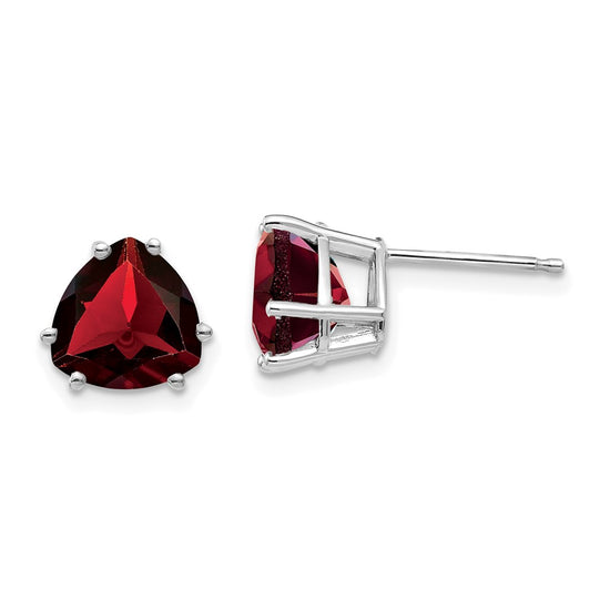 14k Trillion Gemstone Earrings