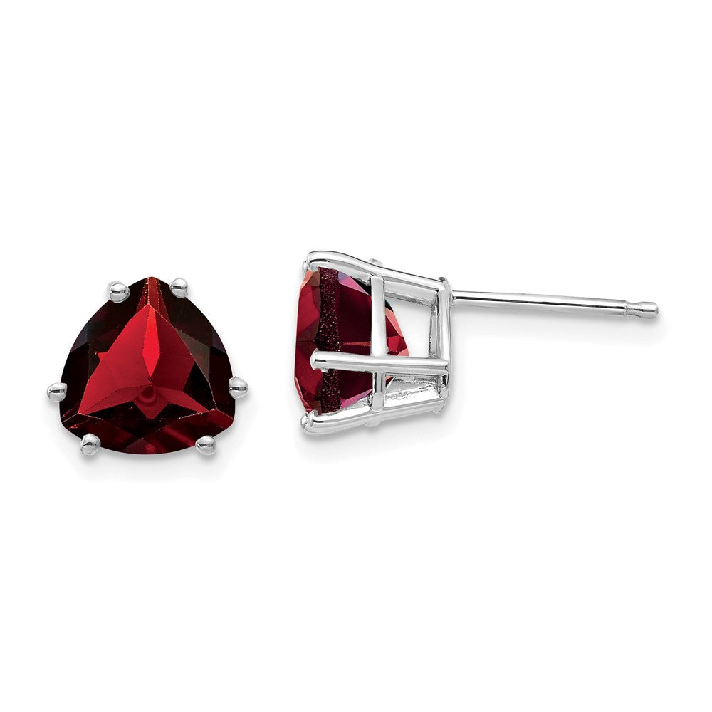 14k Trillion Gemstone Earrings