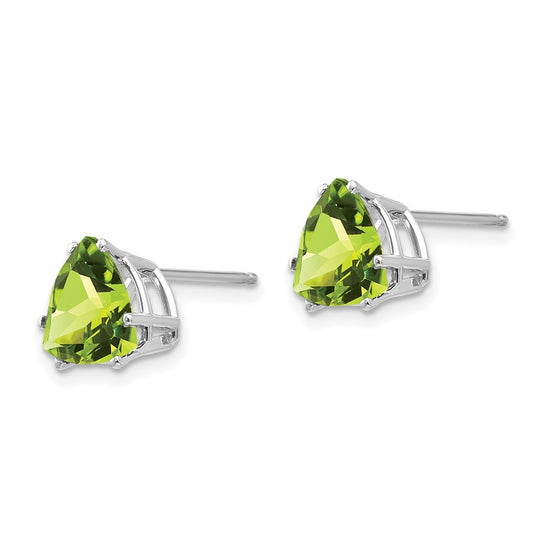 14k Trillion Gemstone Earrings