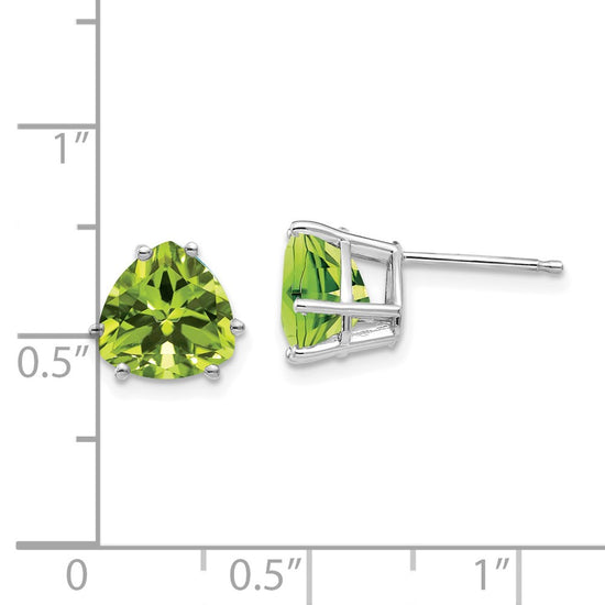 14k Trillion Gemstone Earrings