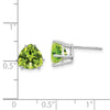 14k Trillion Gemstone Earrings