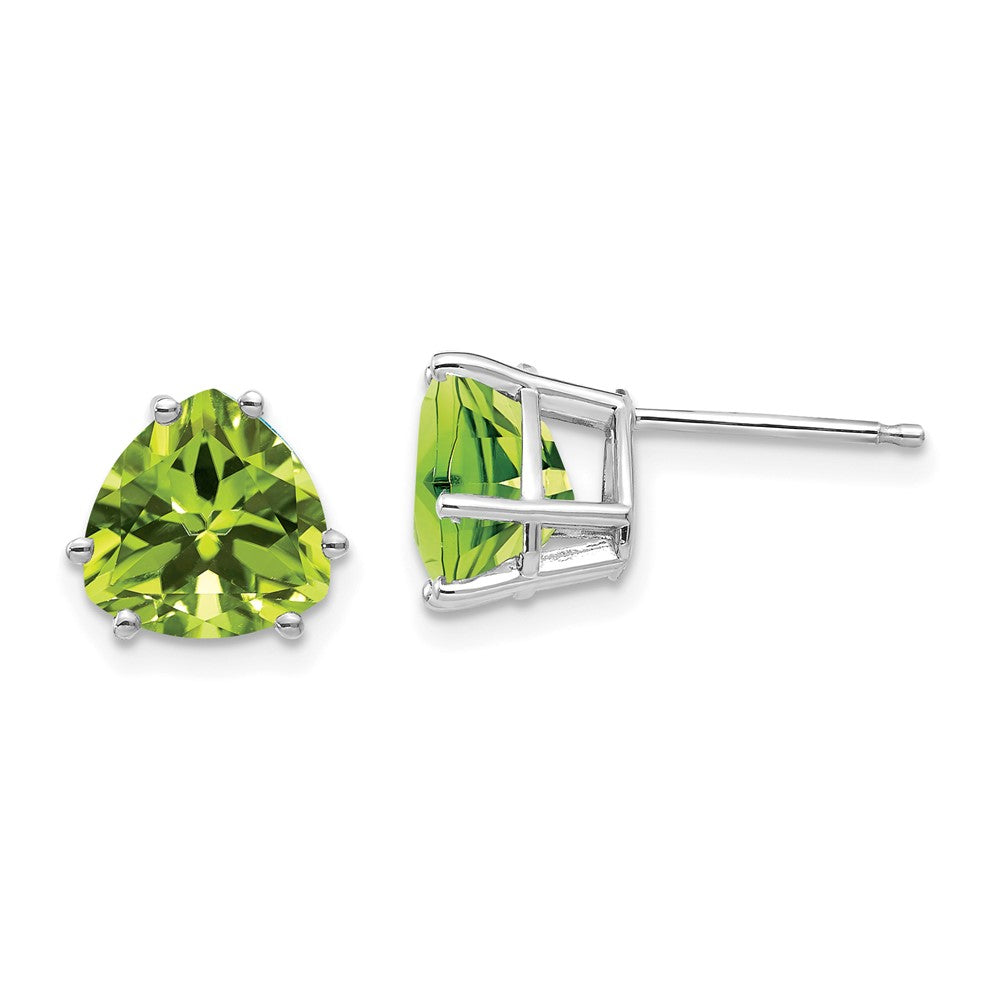 14k Trillion Gemstone Earrings