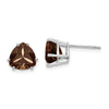 14k Trillion Gemstone Earrings