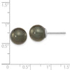 Gold Tahitian Pearl Earrings