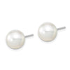 Gold Saltwater Cultured Pearl Earrings