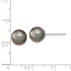 Gold Tahitian Pearl Earrings