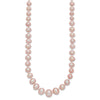14k 4-8mm Purple Freshwater Cultured Pearl Graduated 18 inch Necklace