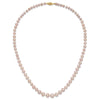 14k 4-8mm Purple Freshwater Cultured Pearl Graduated 18 inch Necklace