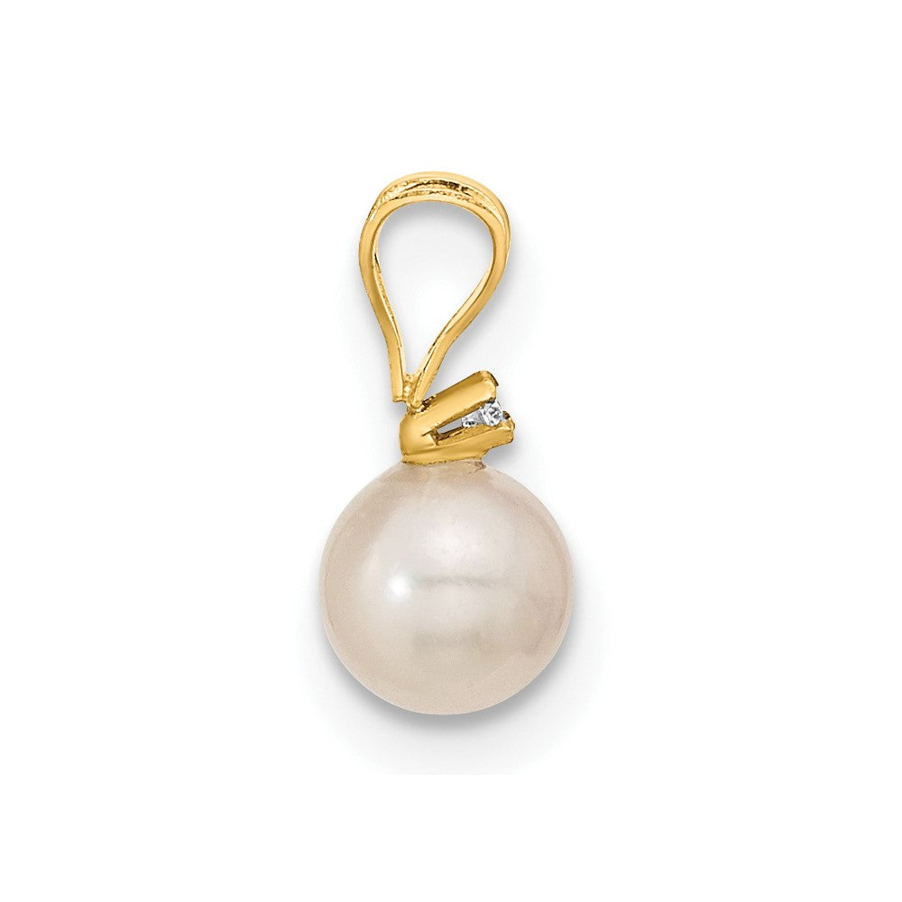 Saltwater Akoya Pearl & Diamond Earring & Pendant Set
