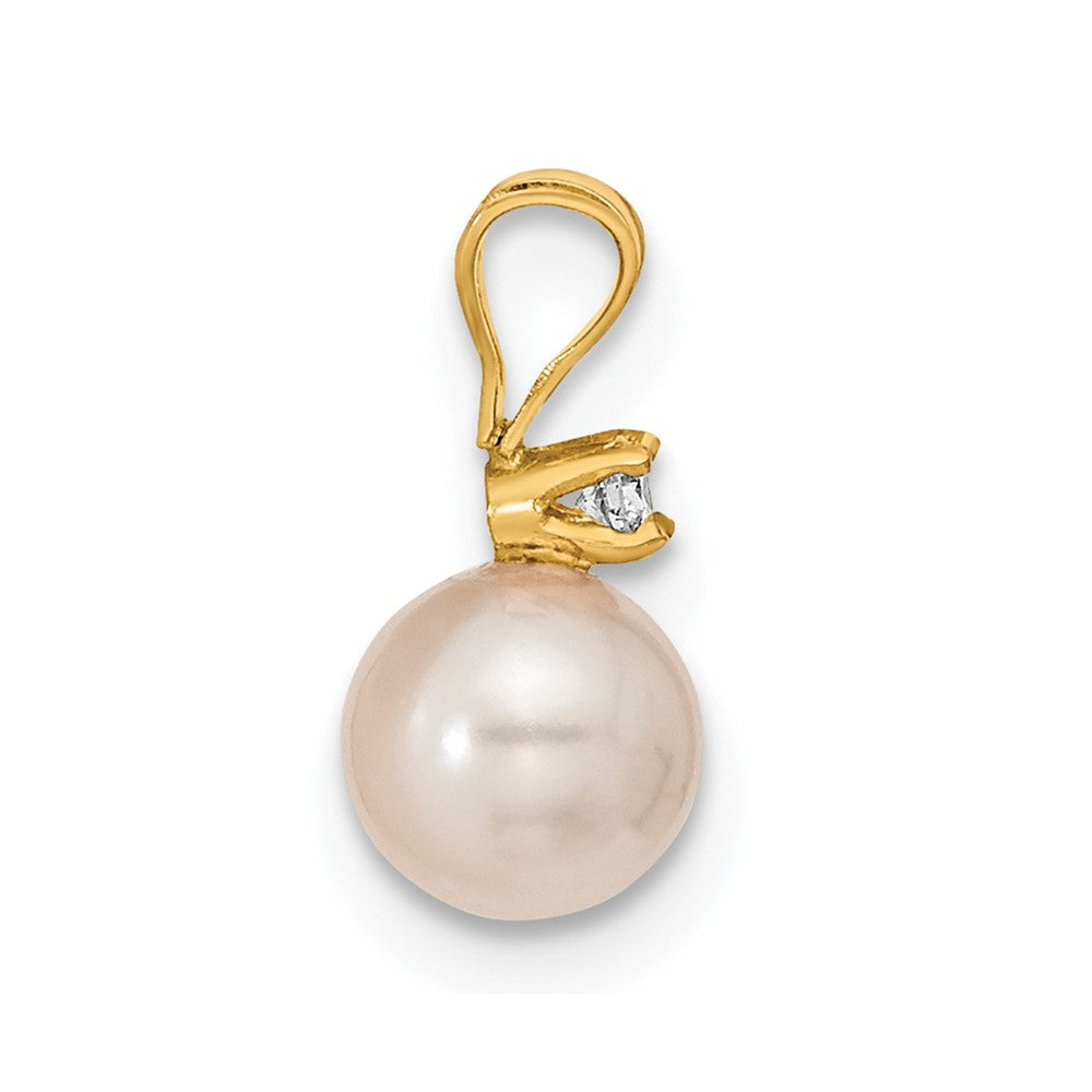 Saltwater Akoya Pearl & Diamond Earring & Pendant Set