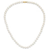 14k 5-6mm White Freshwater Cultured Pearl 14 inch Necklace / 5 inch Bracelet / Post Earrings 3-piece Set