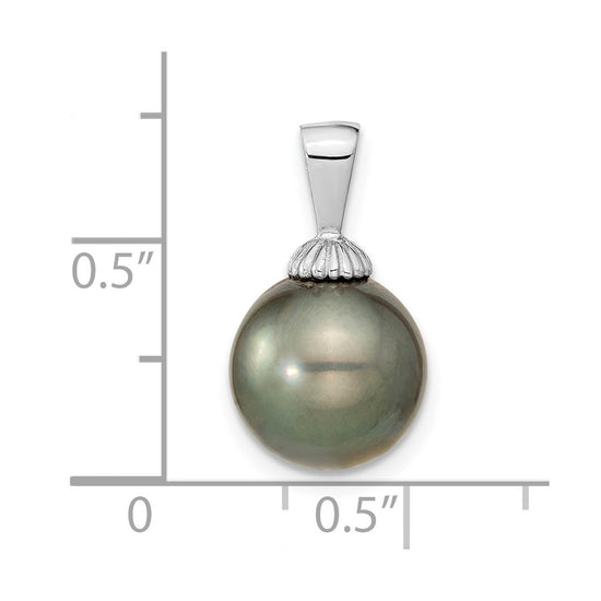 Gold Tahitian Pearl Pendant