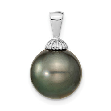 Gold Tahitian Pearl Pendant