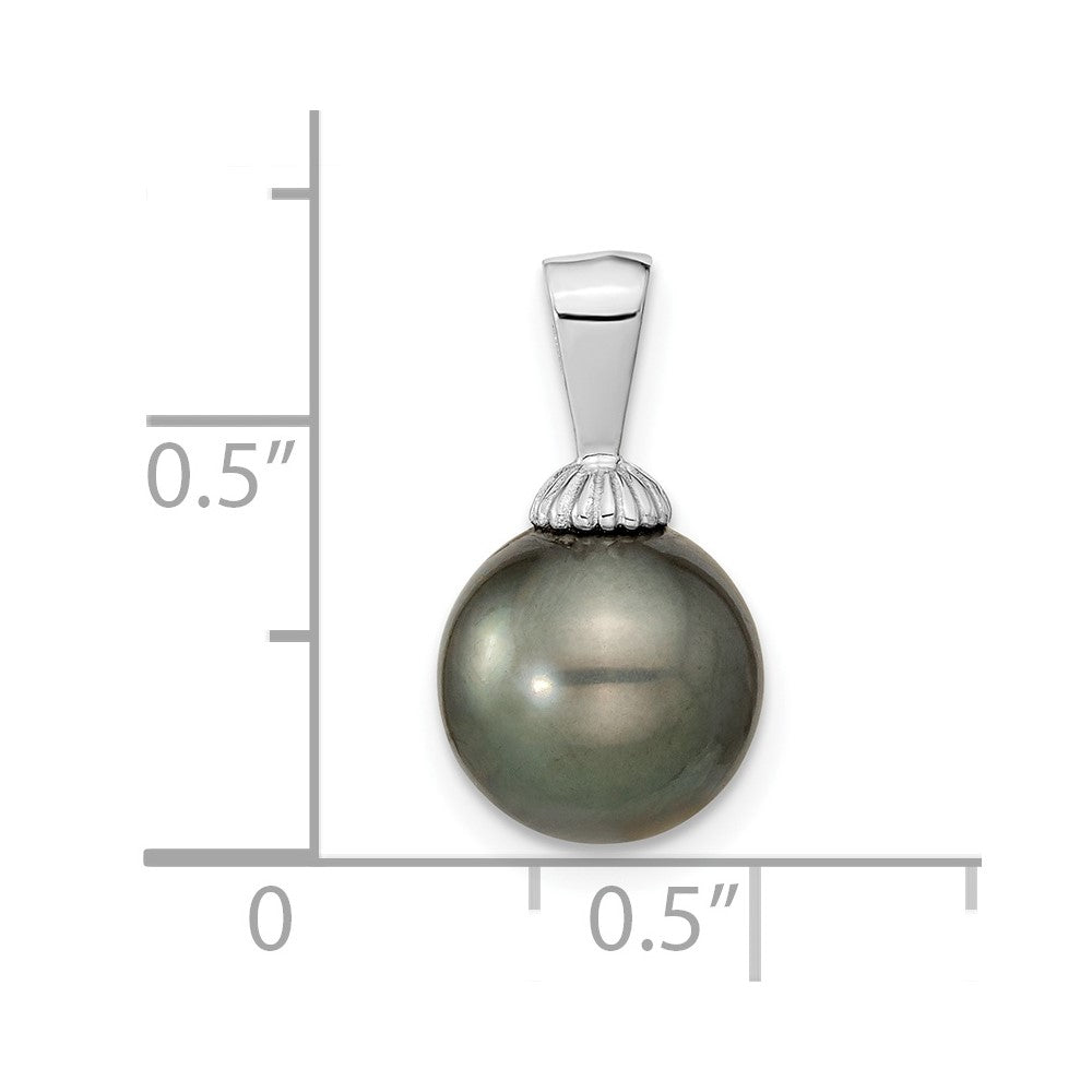 Gold Tahitian Pearl Pendant