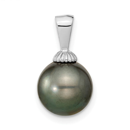 Gold Tahitian Pearl Pendant