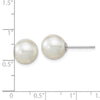 Gold Saltwater Cultured Pearl Earrings