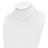 14k 3-4mm White Freshwater Cultured Pearl 14 inch Necklace, 5 inch Bracelet and Post Earrings Set