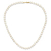 14k 4-5mm White Freshwater Cultured Pearl 14 inch Necklace / 5 inch Bracelet / Post Earrings 3-piece Set