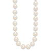 14k 11-12mm White Near-Round Freshwater Cultured Pearl 18 inch Necklace