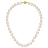 14k 11-12mm White Near-Round Freshwater Cultured Pearl 18 inch Necklace