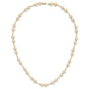 14k 6-7mm White Near-Round Freshwater Cultured Pearl Beaded 18 inch Necklace