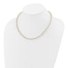 Gold Fresh Water Cultured Pearl Necklace