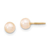 Gold Childrens Pearl Set