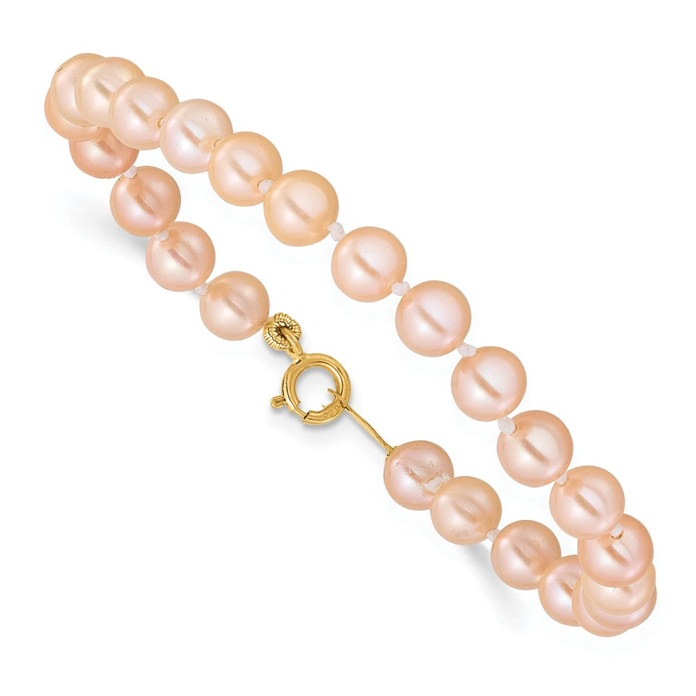 Gold Childrens Pearl Set
