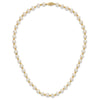 Gold Fresh Water Cultured Pearl Necklace