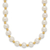 Gold Fresh Water Cultured Pearl Necklace