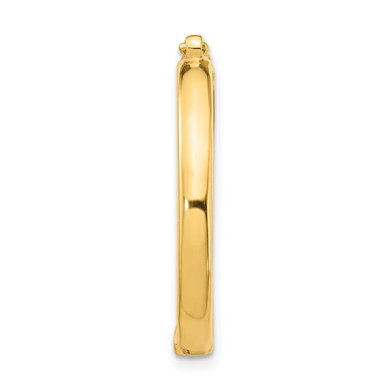 14K 19mm x 24mm Polished Pearl Shortener