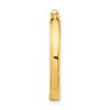 14K 19mm x 24mm Polished Pearl Shortener