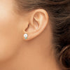 7-7.5mm FWC Pearl & Gemstone Earrings