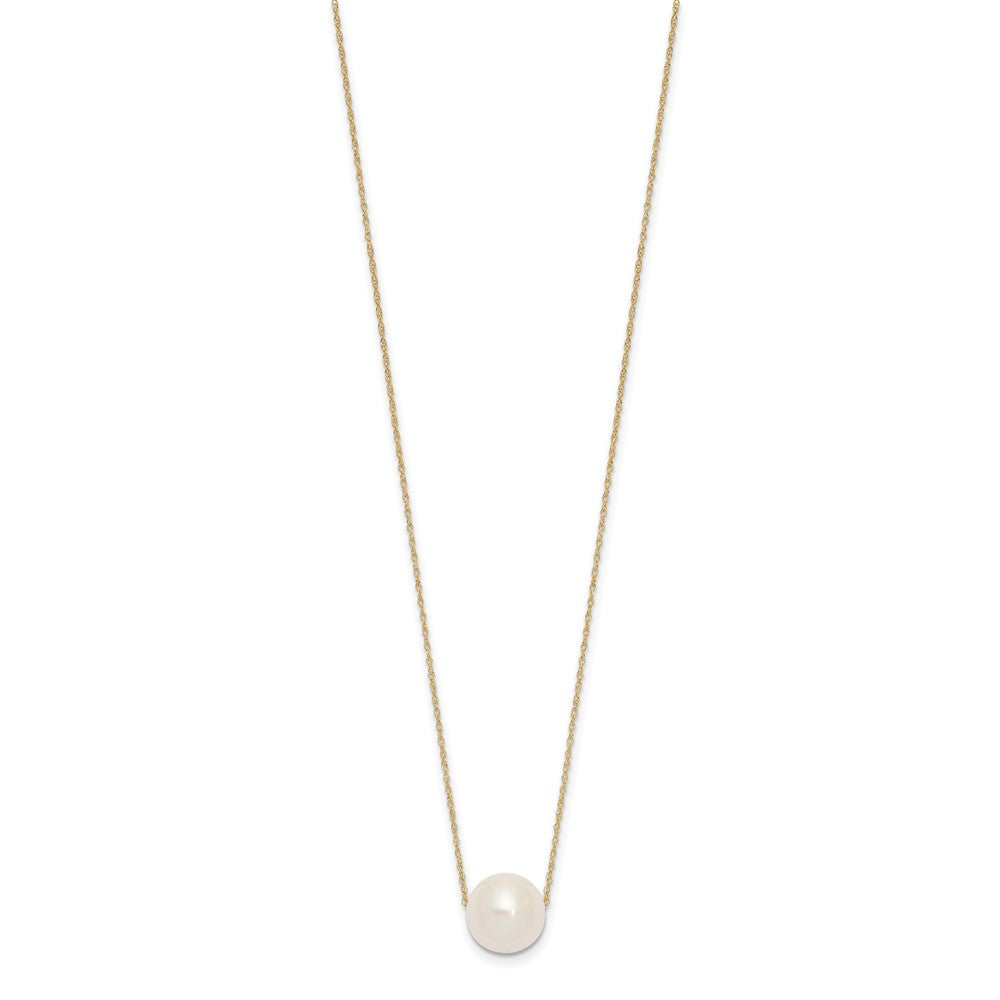 10-11mm White FWC Pearl 17in Necklaces