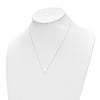 10-11mm White FWC Pearl 17in Necklaces