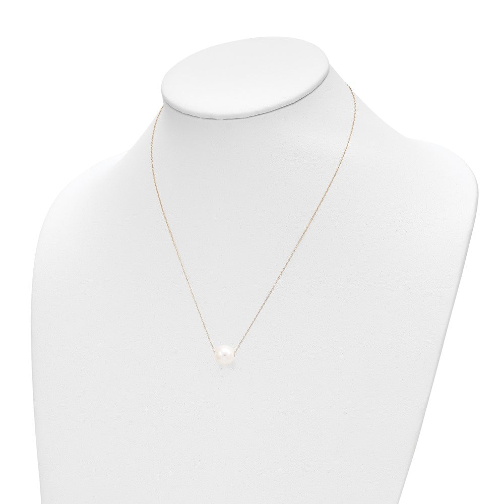 10-11mm White FWC Pearl 17in Necklaces