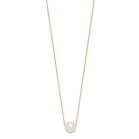 10-11mm White FWC Pearl 17in Necklaces