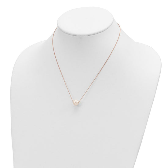 10-11mm White FWC Pearl 17in Necklaces