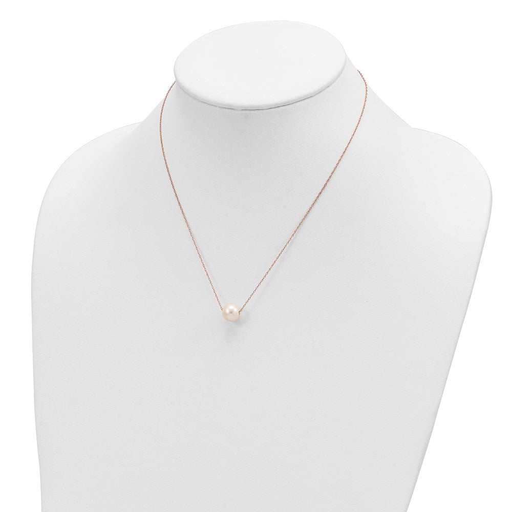 10-11mm White FWC Pearl 17in Necklaces