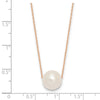 10-11mm White FWC Pearl 17in Necklaces