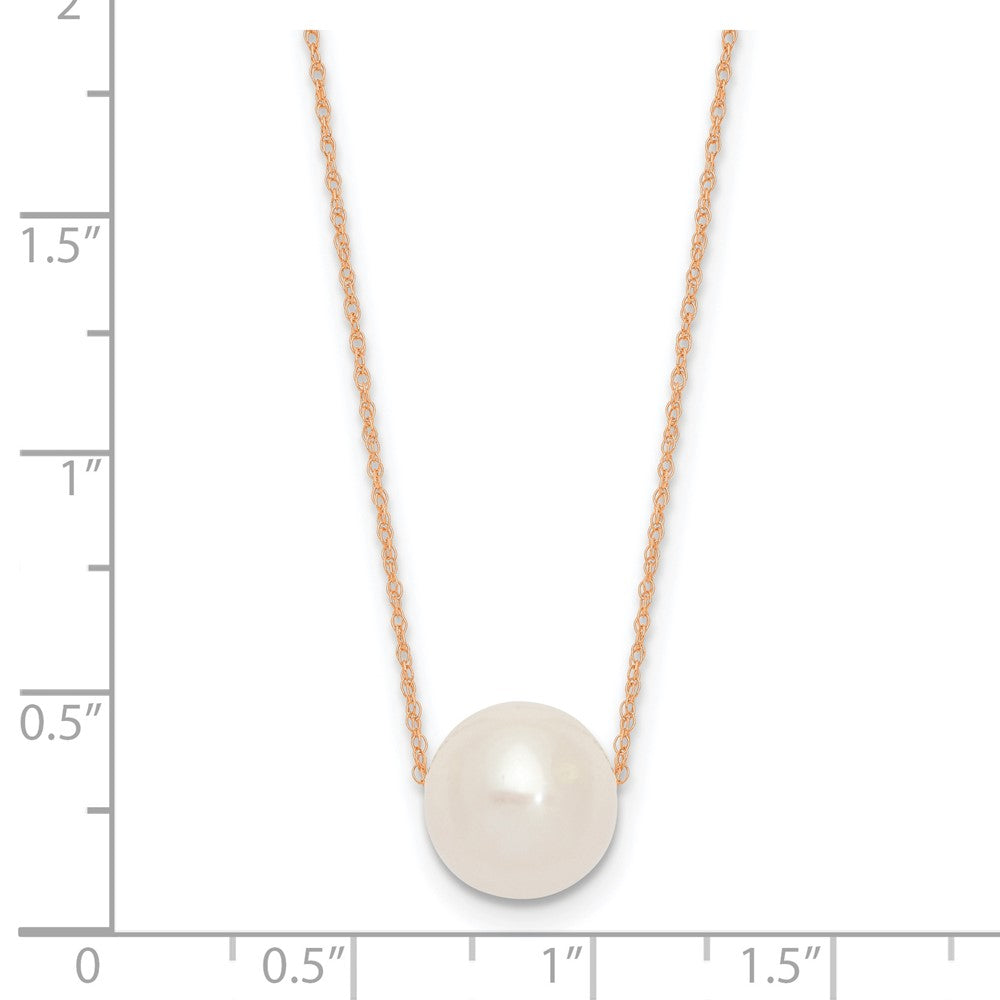 10-11mm White FWC Pearl 17in Necklaces