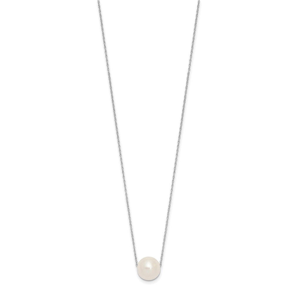10-11mm White FWC Pearl 17in Necklaces