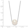 10-11mm White FWC Pearl 17in Necklaces