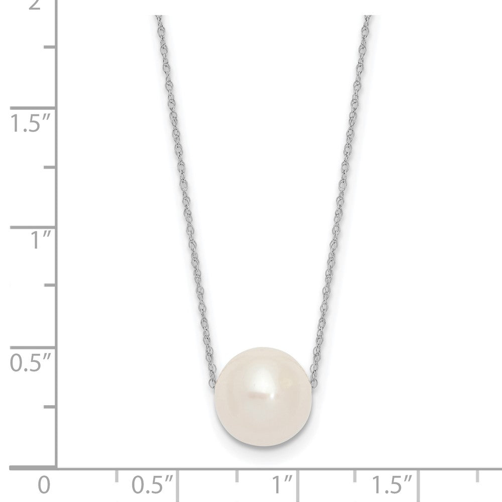 10-11mm White FWC Pearl 17in Necklaces