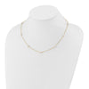 5-6mm Round White FWC Pearl 9-Station Necklaces